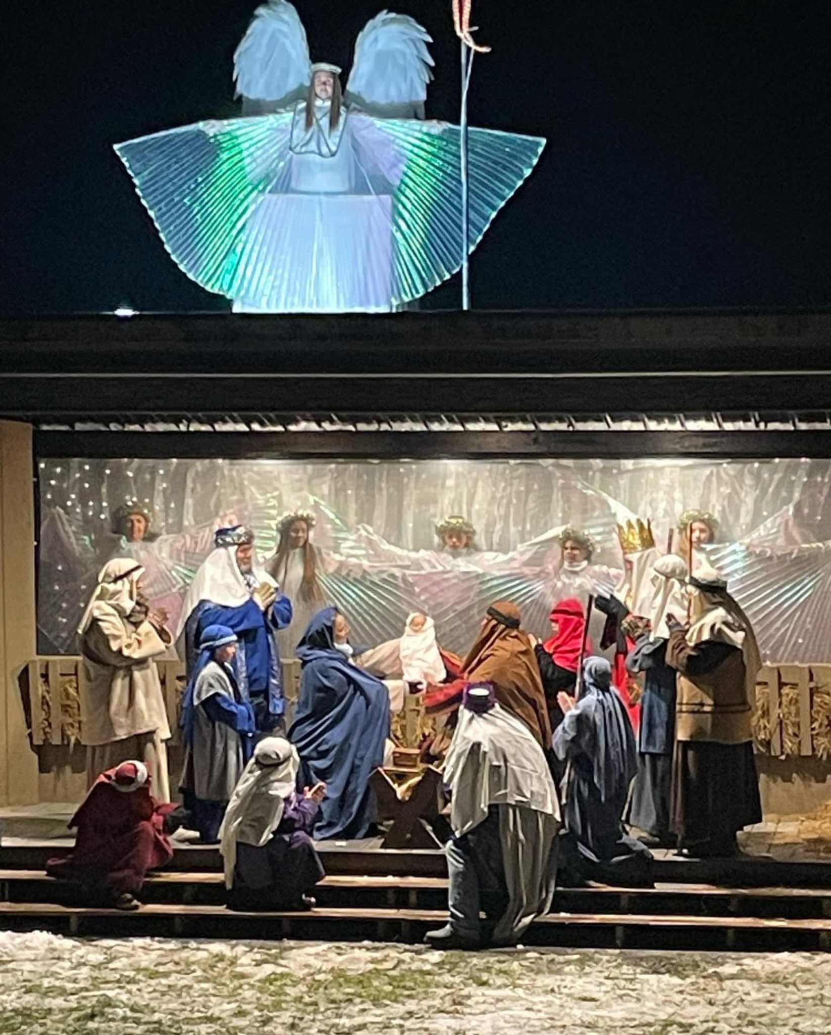 Lock Haven Express Live Nativity Photo